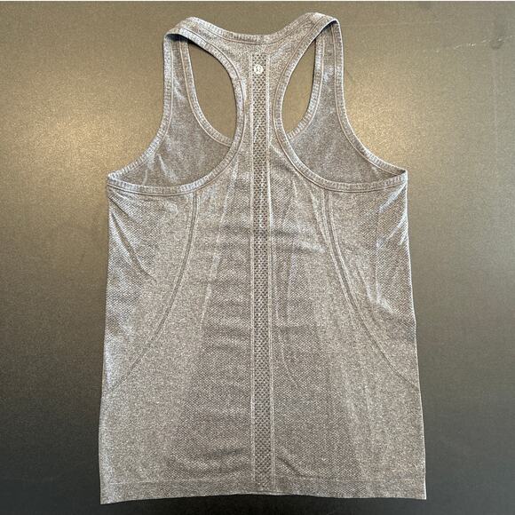 Lululemon Swiftly Tech Racerback Tank, Dark Gray Heather, Women’s Size 8 - Picture 4 of 7